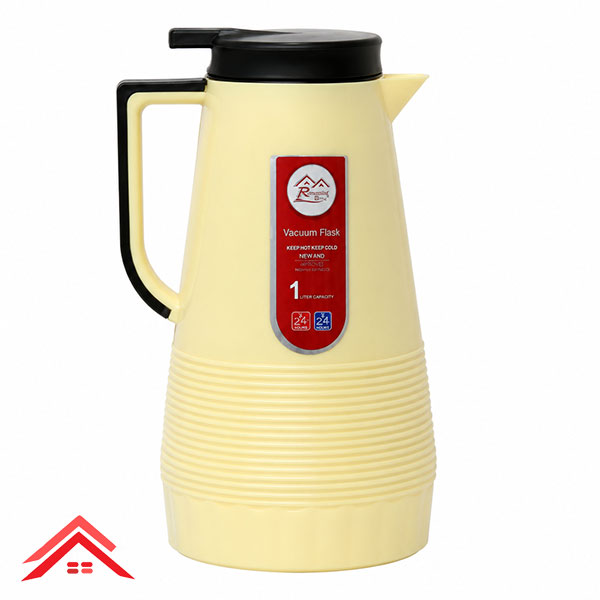 romantic-home-plastic-flask-1410-1L خرید عمده فلاسک پلاستیکی ۱ لیتری مدل1410 رومانتیک